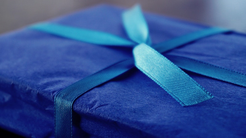 brown paper wrapping