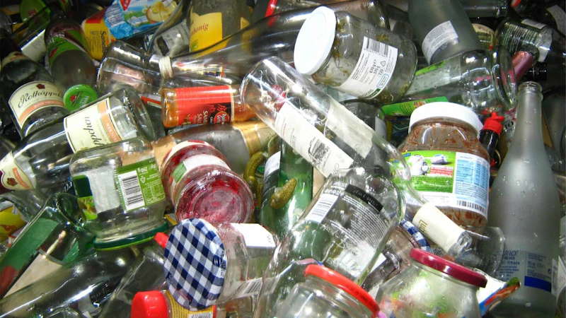 mixed glass recycling