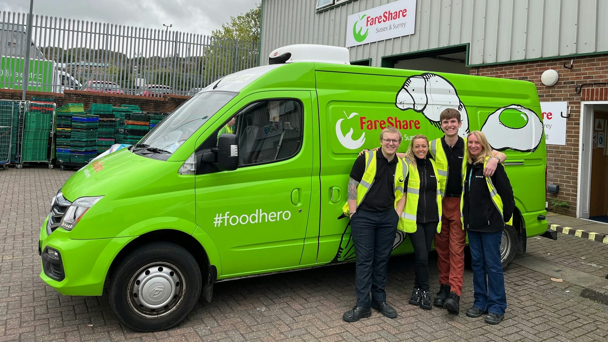 Recorra FareShare volunteering