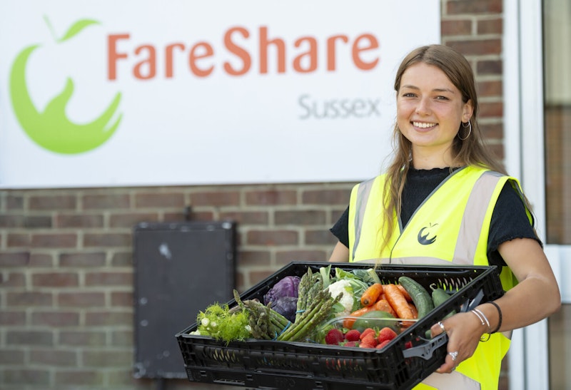 FareShare charity partnership with Recorra South Coast